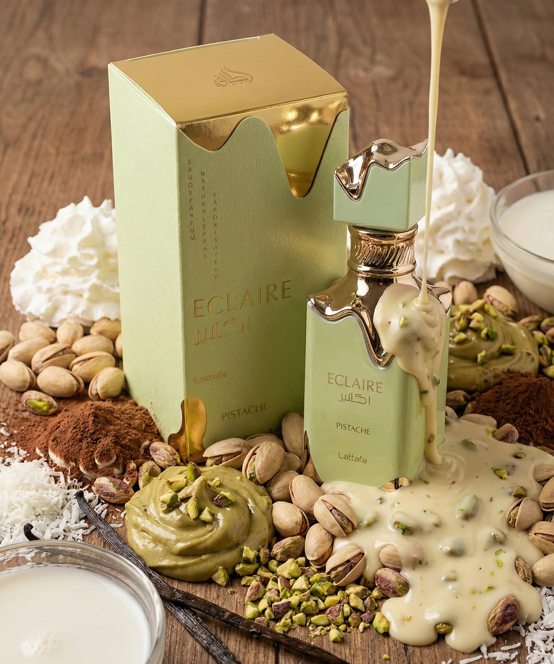 LATTAFA ECLAIRE PISTACHE UNISEX 3.4 - 100ML OZ EDP SP